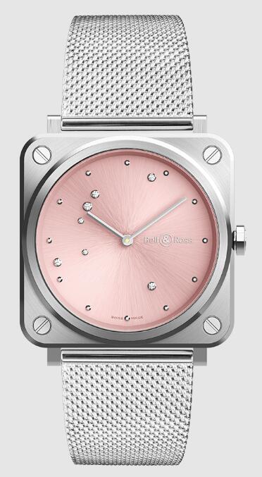 Bell & Ross BR S PINK DIAMOND EAGLE 39 MM BRS-EP-ST/SST Replica Watch